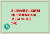 总三萜和灵芝三萜区别 林(三萜类型的不同 总三萜 vs 灵芝三萜)