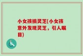 小女孩摘灵芝(小女孩意外发现灵芝，引人瞩目)