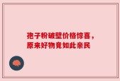 孢子粉破壁价格惊喜，原来好物竟如此亲民