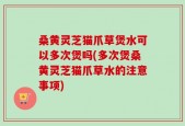 桑黄灵芝猫爪草煲水可以多次煲吗(多次煲桑黄灵芝猫爪草水的注意事项)
