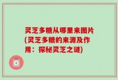 灵芝多糖从哪里来图片(灵芝多糖的来源及作用：探秘灵芝之谜)