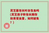 灵芝菌包长时会生虫吗(灵芝孢子粉包长期存放易受虫害，如何避免？)