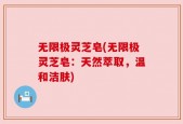 无限极灵芝皂(无限极灵芝皂：天然萃取，温和洁肤)