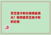 灵芝孢子粉价格相差很大？葵同德灵芝孢子粉的价格