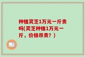 种植灵芝1万元一斤贵吗(灵芝种植1万元一斤，价格昂贵？)