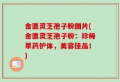 金匮灵芝孢子粉图片(金匮灵芝孢子粉：珍稀草药护体，美容佳品！)