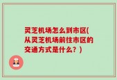 灵芝机场怎么到市区(从灵芝机场前往市区的交通方式是什么？)