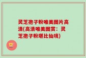 灵芝孢子粉唯美图片高清(高清唯美图赏：灵芝孢子粉堪比仙境)