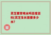 灵芝要常喷水吗百度百科(灵芝生长需要多少水？