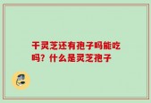 干灵芝还有孢子吗能吃吗？什么是灵芝孢子