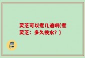 灵芝可以煮几遍啊(煮灵芝：多久换水？)