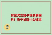 甘蓝灵芝孢子粉胶囊图片？孢子甘蓝什么味道