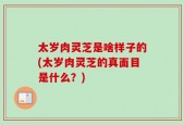 太岁肉灵芝是啥样子的(太岁肉灵芝的真面目是什么？)