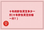 十年的野生灵芝多少一斤(十年野生灵芝价格一斤？)