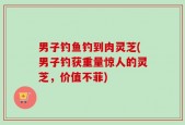 男子钓鱼钓到肉灵芝(男子钓获重量惊人的灵芝，价值不菲)