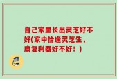 自己家里长出灵芝好不好(家中恰逢灵芝生，康复利器好不好！)