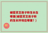 破壁灵芝孢子粉生长在哪里(破壁灵芝孢子粉的生长环境在哪里？)