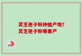 灵芝孢子粉种植产地？灵芝孢子粉哪里产