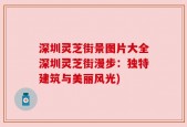 深圳灵芝街景图片大全深圳灵芝街漫步：独特建筑与美丽风光)
