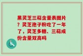 黑灵芝三萜含量表图片？灵芝孢子粉吃了一年了，灵芝多糖、三萜成份含量双高吗