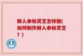 鲜人参和灵芝怎样做(如何制作鲜人参和灵芝？)