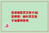 宫诺破壁灵芝孢子油(宫哪噗！破BI灵芝孢子油重磅登场