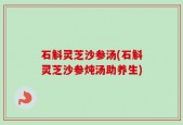 石斛灵芝沙参汤(石斛灵芝沙参炖汤助养生)