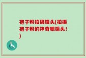 孢子粉拍摄镜头(拍摄孢子粉的神奇眼镜头！)