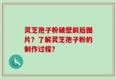 灵芝孢子粉破壁前后图片？了解灵芝孢子粉的制作过程？