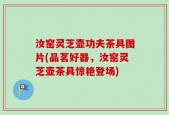 汝窑灵芝壶功夫茶具图片(品茗好器，汝窑灵芝壶茶具惊艳登场)