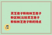 灵芝孢子粉和林芝孢子粉区别(比较灵芝孢子粉和林芝孢子粉的特点