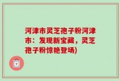 河津市灵芝孢子粉河津市：发现新宝藏，灵芝孢子粉惊艳登场)