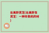 北美野灵芝(北美野生灵芝：一种珍贵的药材)