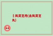袪风灵芝丹(去风灵芝丸)