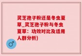 灵芝孢子粉还是冬虫夏草_灵芝孢子粉与冬虫夏草：功效对比及适用人群分析)