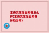 宝安灵芝站自助餐怎么样(宝安灵芝站自助餐体验分享)