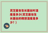 灵芝菌包生长菌丝时湿度是多少(灵芝菌包生长菌丝的理想湿度是多少？)