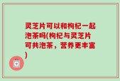 灵芝片可以和枸杞一起泡茶吗(枸杞与灵芝片可共泡茶，营养更丰富)