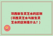 羽西新生灵芝水的区别(羽西灵芝水与新生灵芝水的区别是什么？)