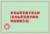 长白山灵芝孢子怎么样(长白山灵芝孢子的功效及使用方法)
