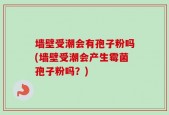 墙壁受潮会有孢子粉吗(墙壁受潮会产生霉菌孢子粉吗？)
