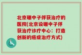 北京硼中子俘获治疗的医院(北京设硼中子俘获治疗诊疗中心：打造创新的癌症治疗方式)