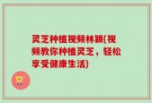 灵芝种植视频林颖(视频教你种植灵芝，轻松享受健康生活)
