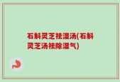 石斛灵芝祛湿汤(石斛灵芝汤祛除湿气)