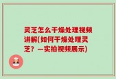 灵芝怎么干燥处理视频讲解(如何干燥处理灵芝？—实拍视频展示)