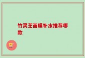 竹灵芝面膜补水推荐哪款