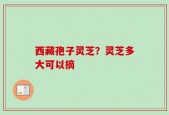西藏孢子灵芝？灵芝多大可以摘