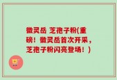 徽灵岳 芝孢子粉(重磅！徽灵岳首次开采，芝孢子粉闪亮登场！)