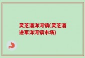 灵芝酒洋河镇(灵芝酒进军洋河镇市场)