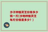 沙子种植灵芝价格多少钱一斤(沙地种植灵芝每斤价格是多少？)